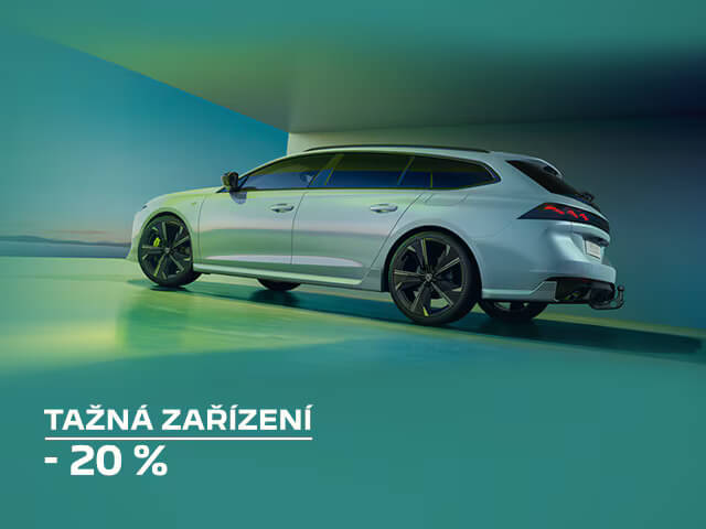 Tažná zařízení s 20 % slevou